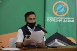 Kepala Dinas Kesehatan Provinsi Jawa Barat sekaligus Wakil Sekretaris Gugus Tugas Covid-19 Jabar, Berli Hamdani. Foto: Humas Jabar)