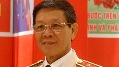 Tướng Phan Văn Vĩnh thời còn tại chức.