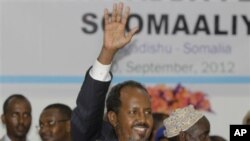 選哈桑‧謝赫‧馬哈茂德星期一當選為索馬里新總統