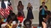 Michelle Obama Dorong Pendidikan Anak Perempuan di Liberia
