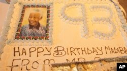 Célébration du 93e anniversaire de Nelson Mandela