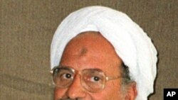 새 알 카에다 지도자 알 자와흐리 (자료사진)