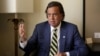 FILE - Former New Mexico Governor Bill Richardson speaks during an interview in Yangon, Myanmar, Jan. 24, 2018.