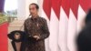 Presiden Jokowi di Istana Negara, Jakarta, Rabu (17/3) mengklaim program kartu prakerja telah meningkatkan skill para pekerja (biro Setpres).