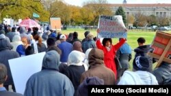 Eritrean demonstration in DC