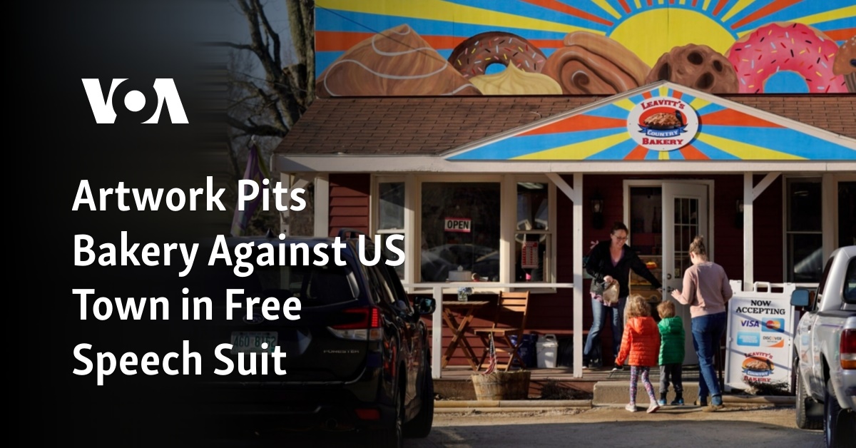 Artwork Pits Bakery Against US Town in Free Speech Suit - Vimarsana News