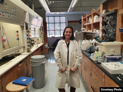 Diandra Soemardi, kandidat Ph.D., peneliti dan pengajar di University of Maryland, AS (dok: Diandra)