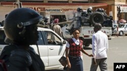 Police na Lubumbashi, Haut-Katanga, 26 mai 2016.