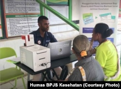 BPJS Health registration counters reach remote areas to maximize services.  (Photo: Public Relations BPJS Kesehatan)