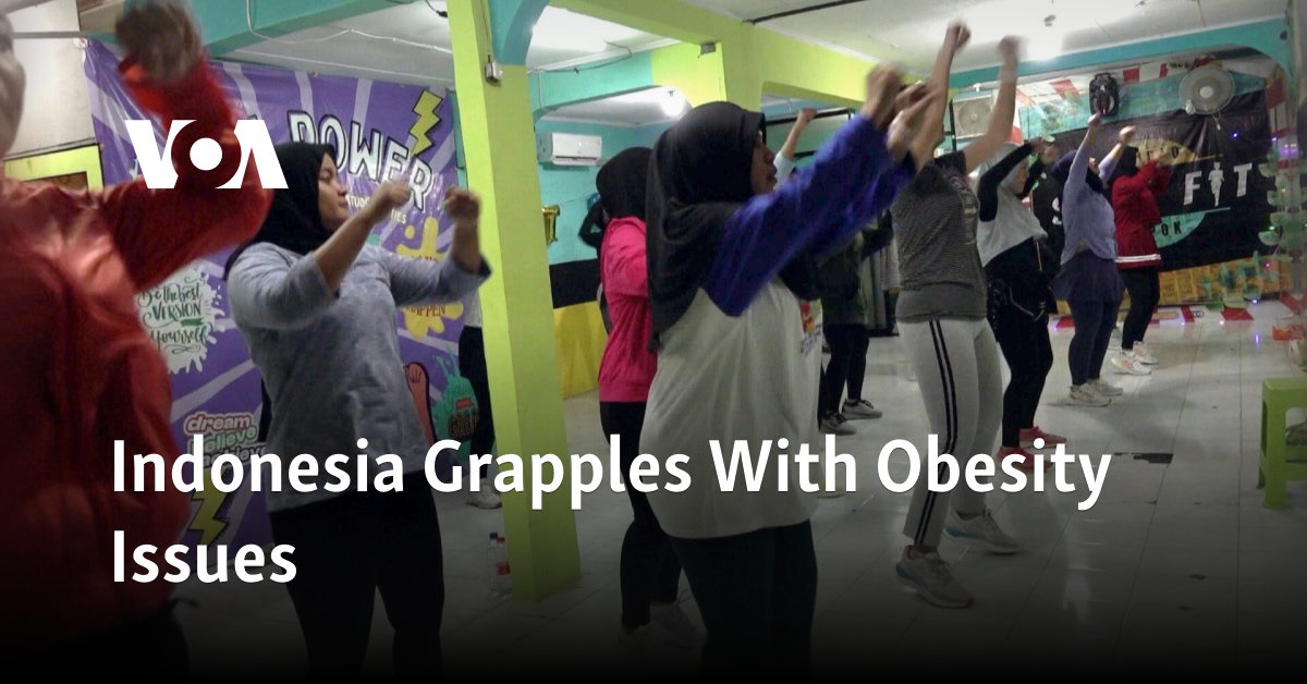 Indonesia Grapples With Obesity Issues 