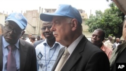 FILE - Head of the U.N. mission in the DRC, Roger Meece, November 28 2011.