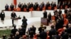 مراسم ادای سوگند رجب طیب اردوغان، رئیس جمهوری جدید ترکیه، در پارلمان آن کشور - ۶ شهریور ۱۳۹ 