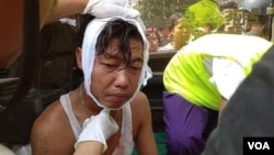 ပစ္ခတ္မႈအတြင္း ထိခိုက္ဒဏ္ရာရသူ