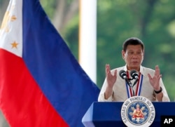 Filippin rahbari Rodrigo Duterte