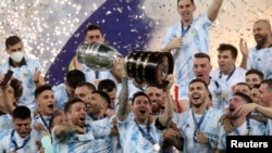 ارجنٹائن نے برازیل کو شکست دے کر ٹائٹل اپنے نام کیا۔