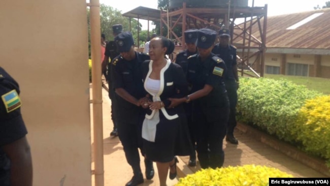 Adeline Rwigara agezwa mu rukiko