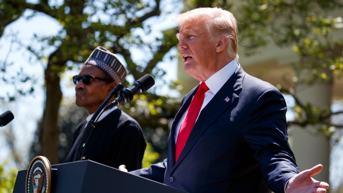 Nigeria's Buhari Discusses Terrorism, Economy With Trump