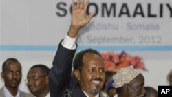 Tổng thống mới của Somalia Hassan Sheikh Mohamud