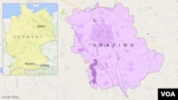 Map of Grafing, Germany