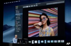 Otro momento de la Conferencia Mundial de Desarrolladores de Apple en San José, California.