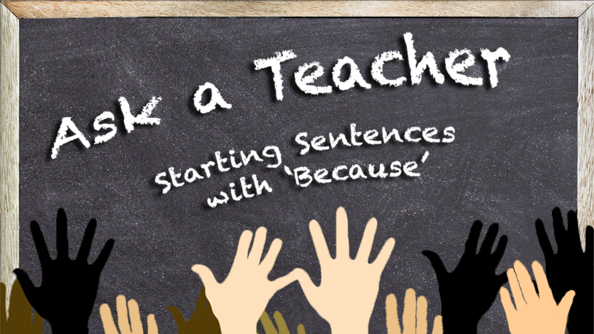 Can You Start a Sentence with 'Because'?