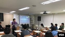 지난 2017년 3월 서울 한미교육위원단에서 미국 유학에 관심 있는 탈북 학생들을 위한 장학제도 설명회가 열렸다.