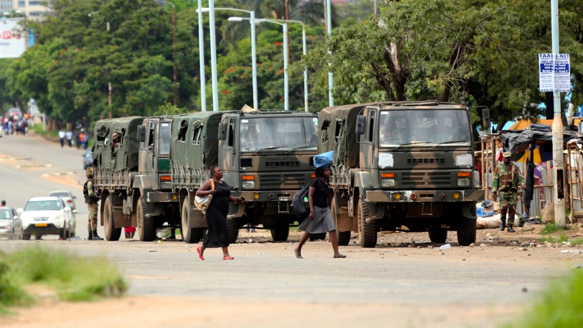 Protests Break Out In Zimbabwe As Economic Crisis Spirals