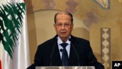 Christian leader Michel Aoun arrives in Egypt for the first time since his inauguration. The newly elected Lebanese President defended the militant group Hezbollah's arms role in a Sunday interview with Egyptian TV network CBC. Aoun's visit is the first for the former army commander to Egypt in 55 years. 