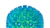 This image provided by US Department of Health and Human Services shows an illustration of the outer coating of the Epstein-Barr virus, one of the world’s most common viruses. 