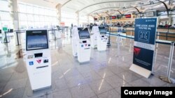 Delta Air Lines shows off its new biometric scanning technology at Hartsfield-Jackson International Airport in Atlanta, Ga. on Monday, November 19, 2018. (Photo by John Paul Van Wert/Rank Studios 2018)