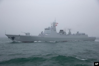 中国将052D舰改成海警船? 分析：中国海警恐常态化远航