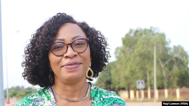 Zénab Moumouni, présidente de l’association Femme sans cancer. Lomé, 03 février 2021.
