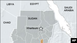 map of sudan and south sudan