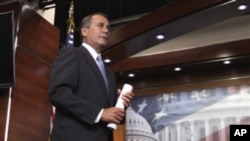 Speaker of the US House of Representatives, John Boehner (File Photo)