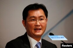 资料照:中国腾讯创始人马化腾