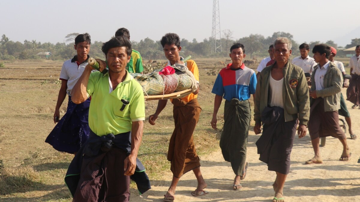 Thousands Displaced by Intensified Fighting in Myanmar s Rakhine State