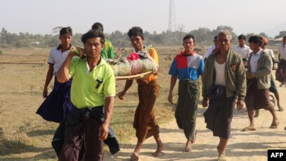 Thousands Displaced by Intensified Fighting in Myanmar s Rakhine State