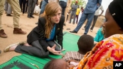 Samantha Power in Cameroon.
