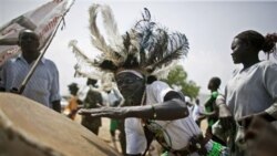 Supporters of independence gathered in Juba, the capital of southern Sudan, Friday