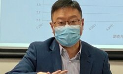 香港浸会大学政治及国际关系学系副教授陈家洛表示，亲建制的智库都有做关于香港市民身分认同的调查，他认为亲中传媒不应该只是针对香港民意研究所 (美国之音汤惠芸)