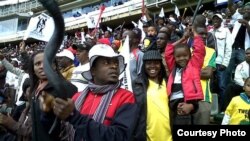 Highlanders FC supporters