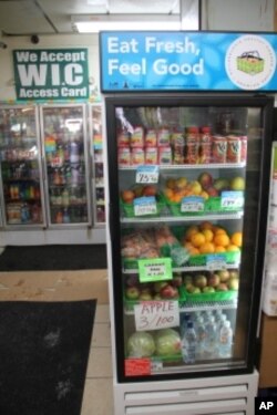 The Healthy Corner Store Initiative even offers refrigerators to stores that agree to join the program.