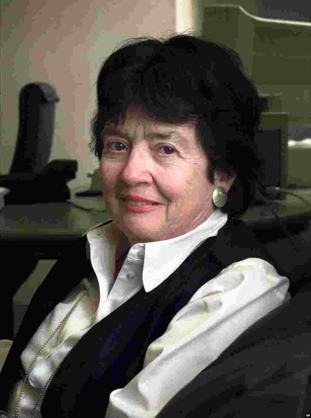 Judge Patricia Wald, pictured in 2000.