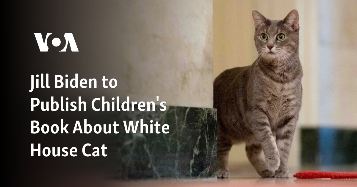 Jill Biden to Publish Children's Book About White House Cat