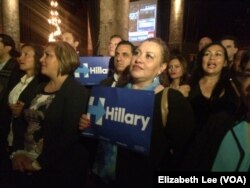 Clinton Watch Party, Los Angeles.