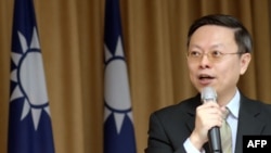 Ông Vương Úc Kỳ, Bộ trưởng Đài Loan đặc trách về quan hệ với Trung Quốc.