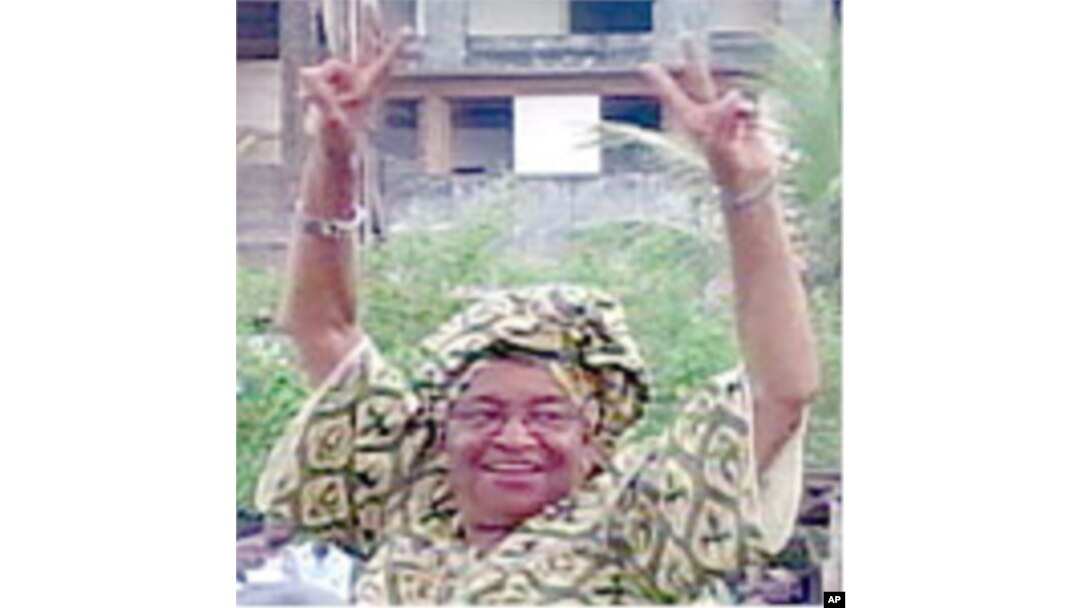 President Ellen Johnson Sirleaf of Liberia