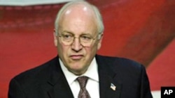 Former Vice President Dick Cheney has remained silent about his time as chairman and chief executive of Halliburton Company under investigation (file photo)
