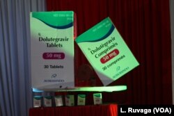 Dolutegravir DTG on display at launch.