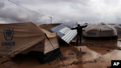 Mideast Storm Deepens Misery of Syrians 